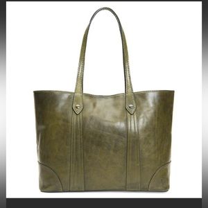 Frye Melissa Shopping Tote- PINE- discontinued color!